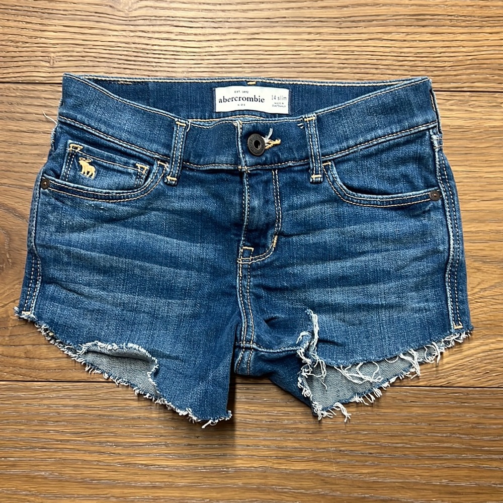 Abercrombie Kids Denim Shorts- NWOT!
